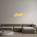 Custom Neon: Celeste - VINTAGE SIGN