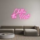 Custom Neon: Chillin' the... - VINTAGE SIGN