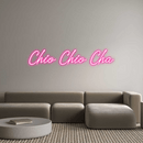 Custom Neon: Chio Chio Cha - VINTAGE SIGN