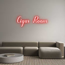 Custom Neon: Cigar Room - VINTAGE SIGN