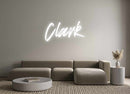 Custom Neon: Clark - VINTAGE SIGN