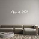 Custom Neon: Class of 2024 - VINTAGE SIGN