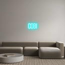 Custom Neon: Cobi - VINTAGE SIGN