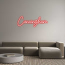Custom Neon: Cunningham - VINTAGE SIGN
