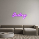 Custom Neon: Darling - VINTAGE SIGN