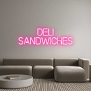 Custom Neon: DELI SANDWIC... - VINTAGE SIGN