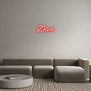 Custom Neon: Diva - VINTAGE SIGN