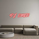 Custom Neon: DJ OMEN - VINTAGE SIGN