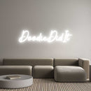 Custom Neon: DoodieDidIt - VINTAGE SIGN