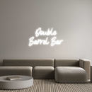 Custom Neon: Double Barre... - VINTAGE SIGN