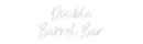 Custom Neon: Double Barre... - VINTAGE SIGN