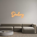 Custom Neon: Dunlavy - VINTAGE SIGN