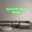 Custom Neon: ELEVATE YOUR ... - VINTAGE SIGN