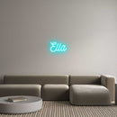 Custom Neon: Ella - VINTAGE SIGN