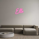 Custom Neon: Elle - VINTAGE SIGN