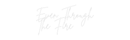 Custom Neon: Even Through ... - VINTAGE SIGN
