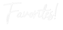 Custom Neon: Favorites! - VINTAGE SIGN