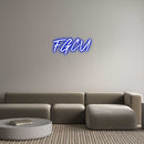 Custom Neon: FGCU - VINTAGE SIGN