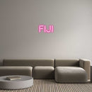 Custom Neon: FIJI - VINTAGE SIGN