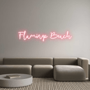 Custom Neon: Flamingo Beach - VINTAGE SIGN