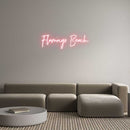 Custom Neon: Flamingo Beach - VINTAGE SIGN