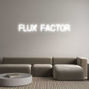 Custom Neon: Flux Factor - VINTAGE SIGN