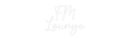 Custom Neon: FM Lounge - VINTAGE SIGN