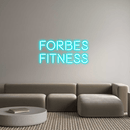Custom Neon: Forbes Fitn... - VINTAGE SIGN