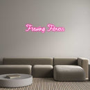 Custom Neon: Frewing Fitness - VINTAGE SIGN