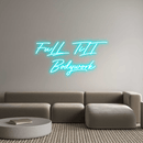 Custom Neon: FuLL TiLT Bo... - VINTAGE SIGN