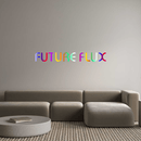 Custom Neon: FUTURE FLUX - VINTAGE SIGN