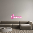 Custom Neon: Gianna - VINTAGE SIGN