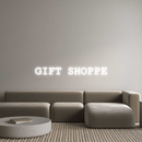 Custom Neon: GIFT SHOPPE - VINTAGE SIGN