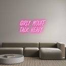 Custom Neon: GIRLY MOUFF✨ ... - VINTAGE SIGN
