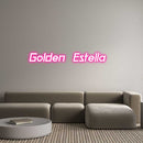 Custom Neon: Golden Estella - VINTAGE SIGN