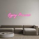 Custom Neon: Gypsy Princess - VINTAGE SIGN