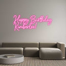 Custom Neon: Happy Birthda... - VINTAGE SIGN