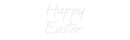 Custom Neon: Happy Easter - VINTAGE SIGN