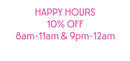 Custom Neon: HAPPY HOURS ... - VINTAGE SIGN