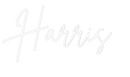 Custom Neon: Harris - VINTAGE SIGN
