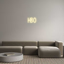 Custom Neon: HBO - VINTAGE SIGN