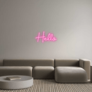 Custom Neon: Hello - VINTAGE SIGN