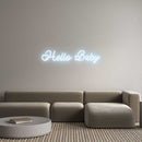 Custom Neon: Hello Baby - VINTAGE SIGN