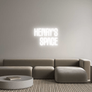 Custom Neon: Henry's Space - VINTAGE SIGN