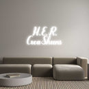 Custom Neon: H.E.R. CreaS... - VINTAGE SIGN