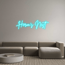 Custom Neon: Heron's Nest - VINTAGE SIGN
