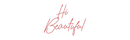 Custom Neon: Hi Beautiful - VINTAGE SIGN