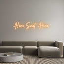 Custom Neon: Home Sweet Home - VINTAGE SIGN