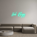 Custom Neon: Hub Buggy - VINTAGE SIGN