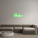 Custom Neon: Hudson - VINTAGE SIGN